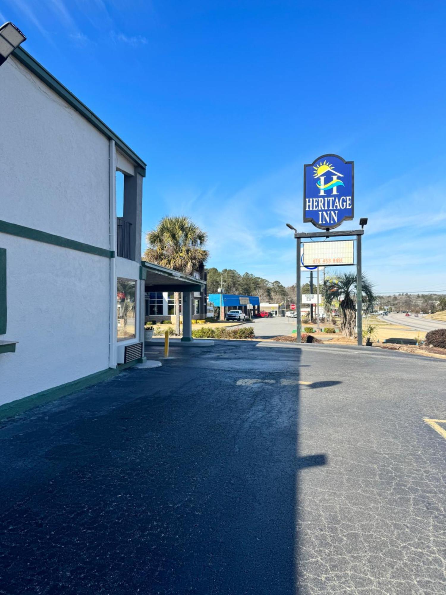 Heritage Inn Milledgeville Exteriör bild